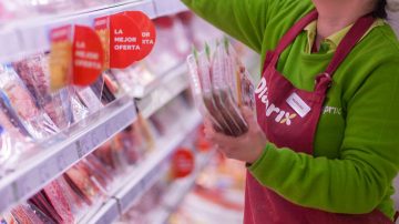 Magnificent sliced meat