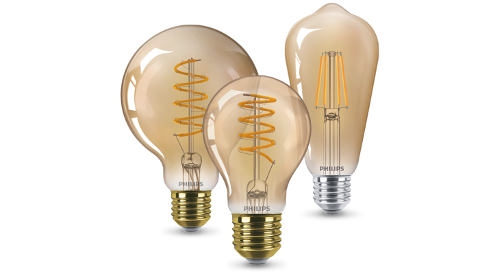 Philips Vintage LED bulbs product family