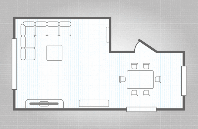 A simple floor plan visualisation 